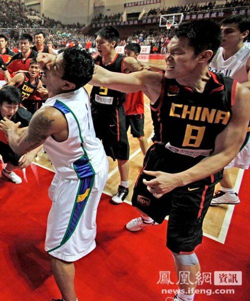 中国男篮斗殴集锦