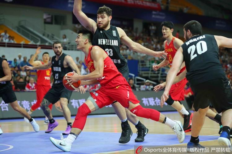 中国男篮热身赛新西兰