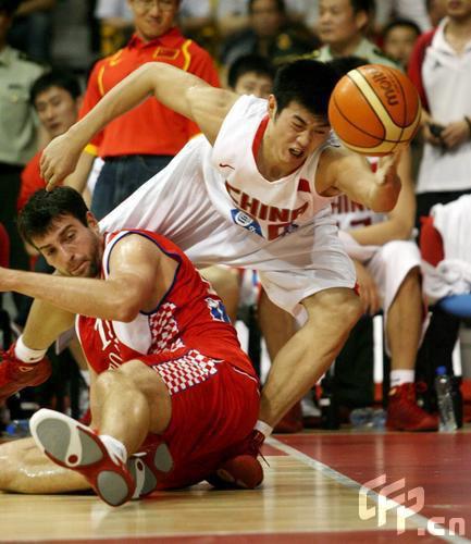 中国男篮热身赛vs克罗地亚回放