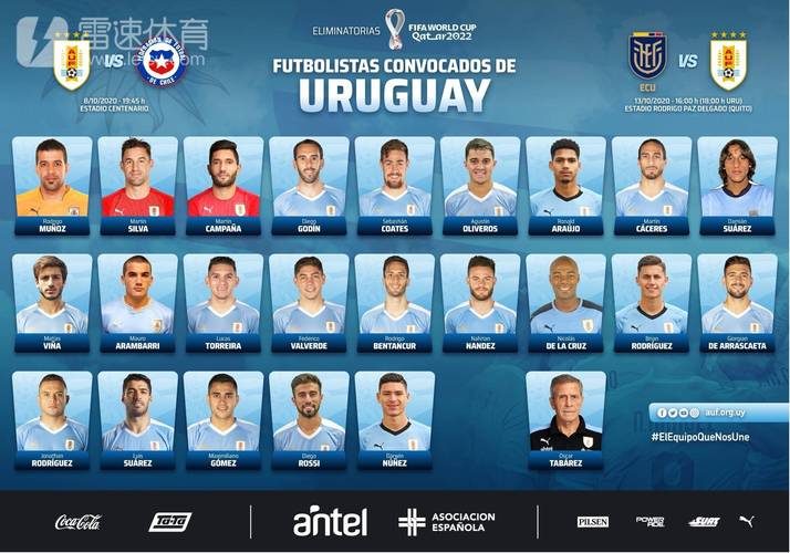 乌拉圭阵容分析