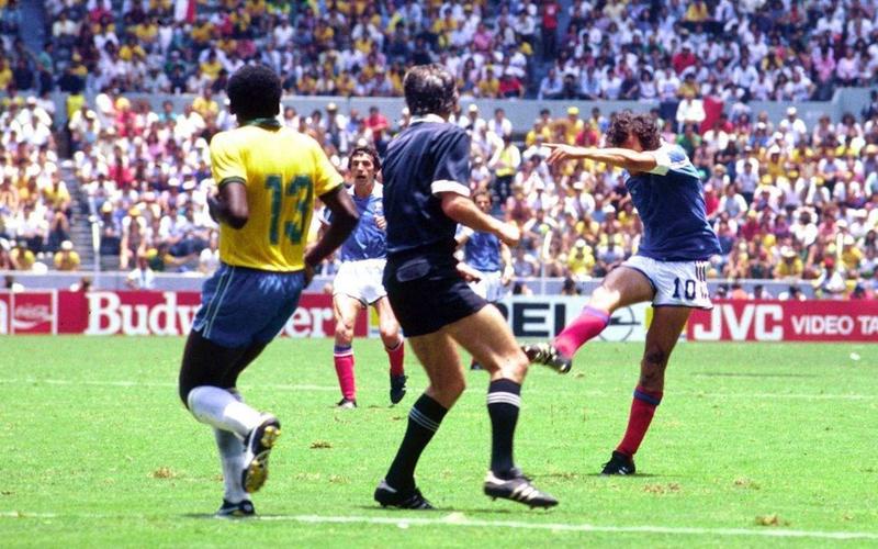 86年世界杯决赛巴西对法国