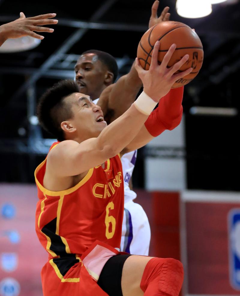 nba夏季联赛中国男篮